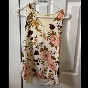 Floral Loft Blouse. XXS Petite.